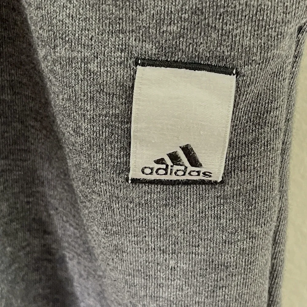 Adidas Womens Valentines Day Jumpsuit Size S Dark Grey Heather Cozy Lounge‎